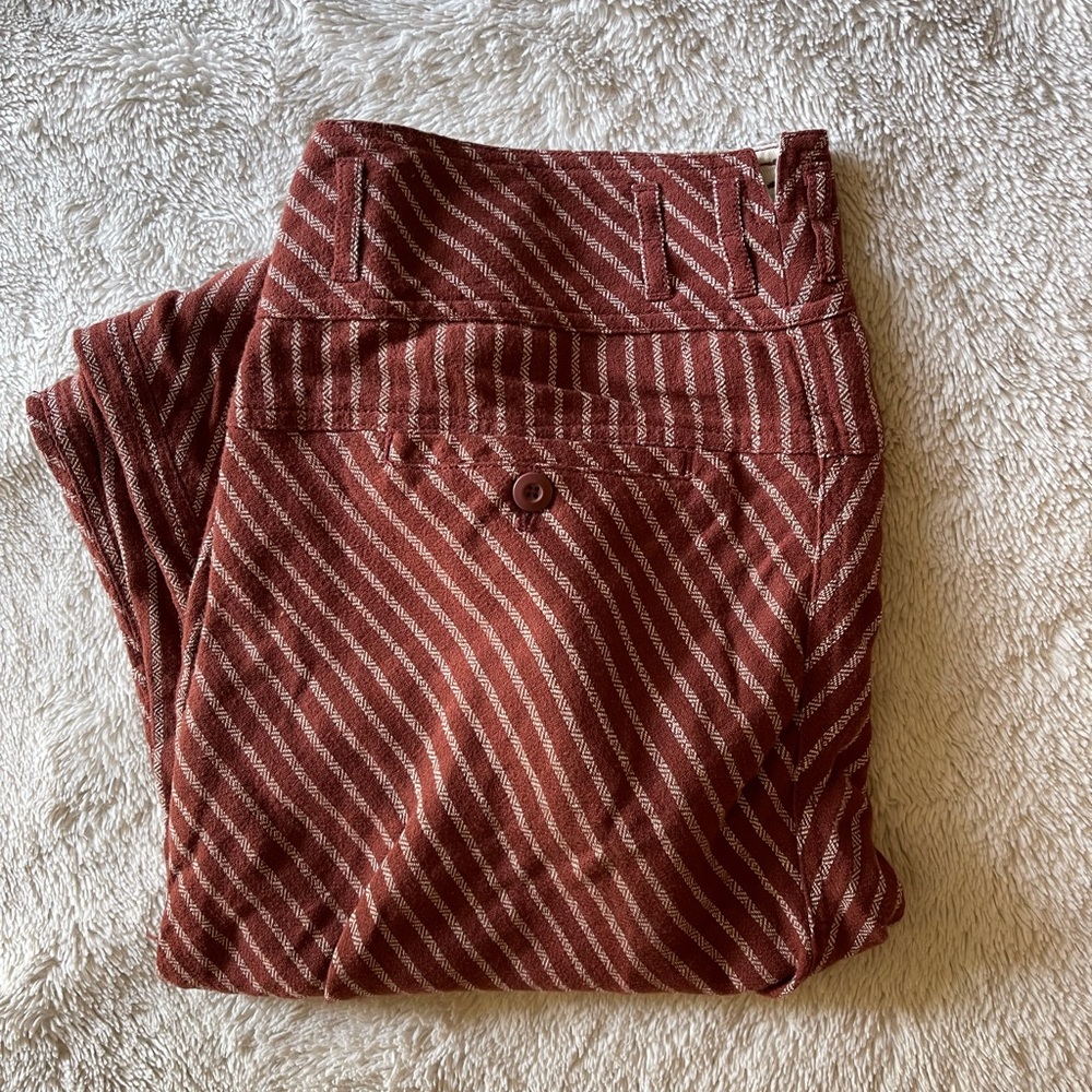 Free People Striped Trousers